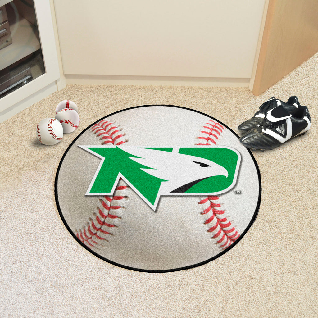 Fanmats - University of North Dakota Baseball Mat 27'' diameter
