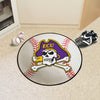 Fanmats - East Carolina University Baseball Mat 27'' diameter