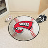 Fanmats - Western Kentucky University Baseball Mat 27'' diameter