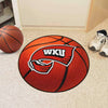 Fanmats - Western Kentucky University Basketball Mat 27'' diameter