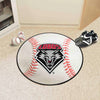 Fanmats - University of New Mexico Baseball Mat 27'' diameter