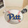 Fanmats - University of Pittsburgh Baseball Mat 27'' diameter