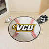 Fanmats - Virginia Commonwealth University Baseball Mat 27'' diameter