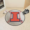 Fanmats - University of Illinois Baseball Mat 27'' diameter