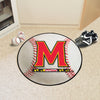 Fanmats - University of Maryland Baseball Mat 27'' diameter