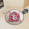 Fanmats - University of South Dakota Baseball Mat 27'' diameter
