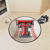 Fanmats - Texas Tech University Baseball Mat 27'' diameter