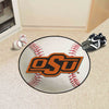 Fanmats - Oklahoma State University Baseball Mat 27'' diameter