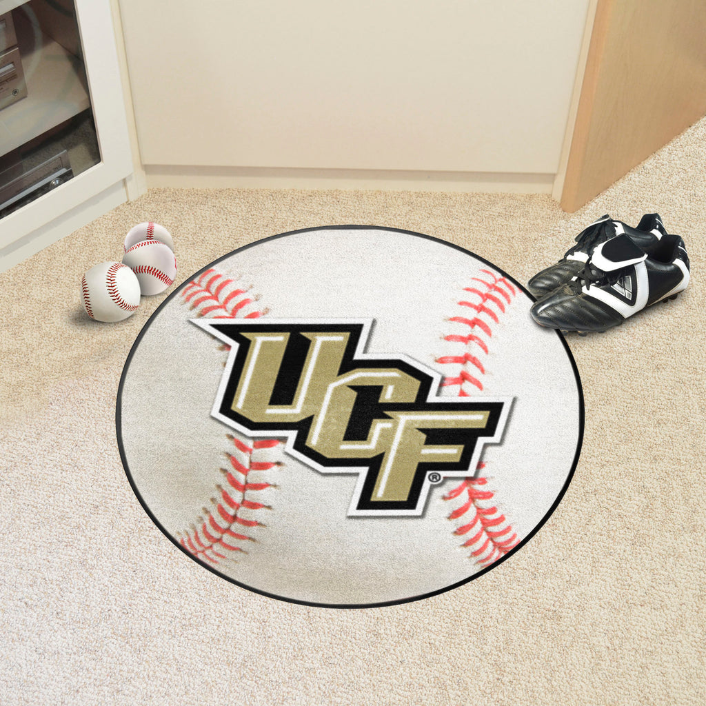 Fanmats - University of Central Florida Baseball Mat 27'' diameter