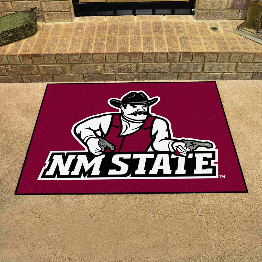 Fanmats - New Mexico State University All-Star Mat 33.75''x42.5''