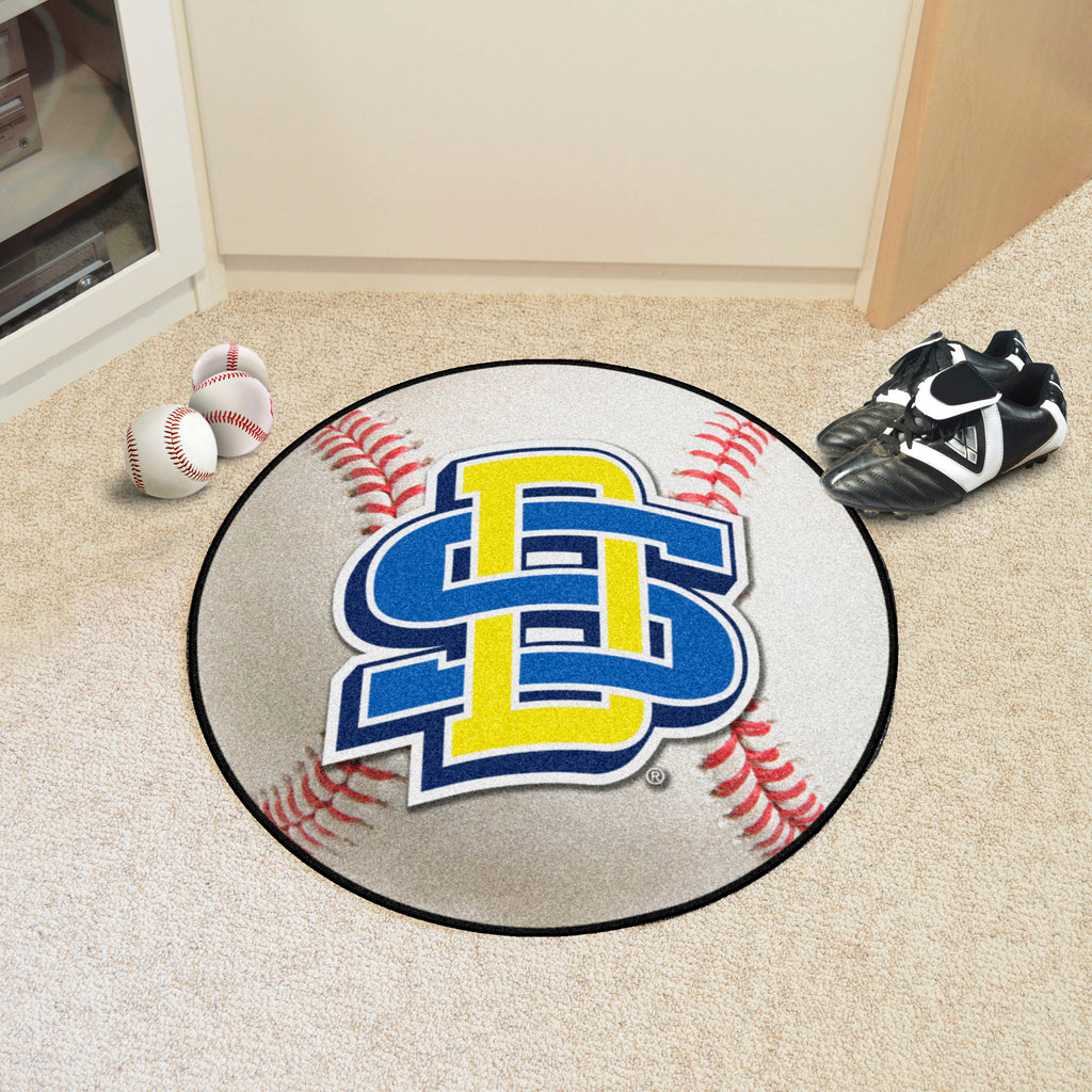 Fanmats - South Dakota State University Baseball Mat 27'' diameter