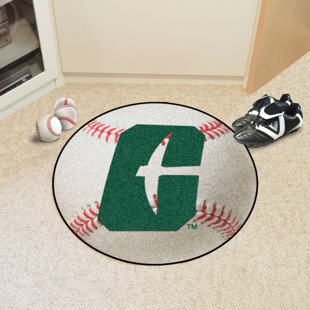 Fanmats - University of North Carolina - Charlotte Baseball Mat 27'' diameter