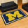 Fanmats - University of Michigan 5x8 Rug 59.5''x88''