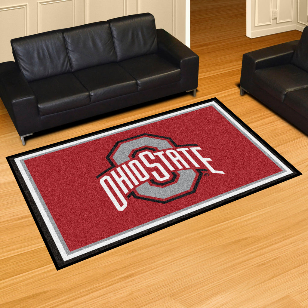 Fanmats - Ohio State University 5x8 Rug 59.5''x88''
