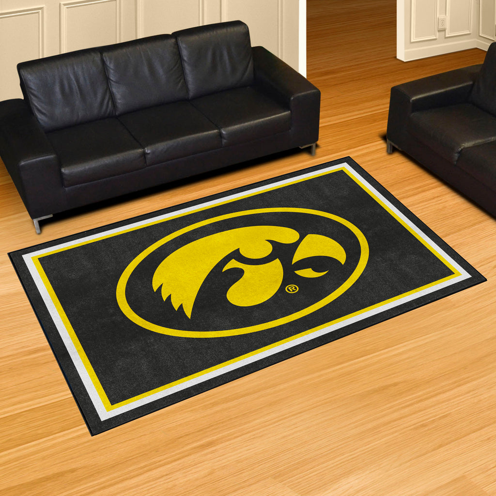 Fanmats - University of Iowa 5x8 Rug 59.5''x88''
