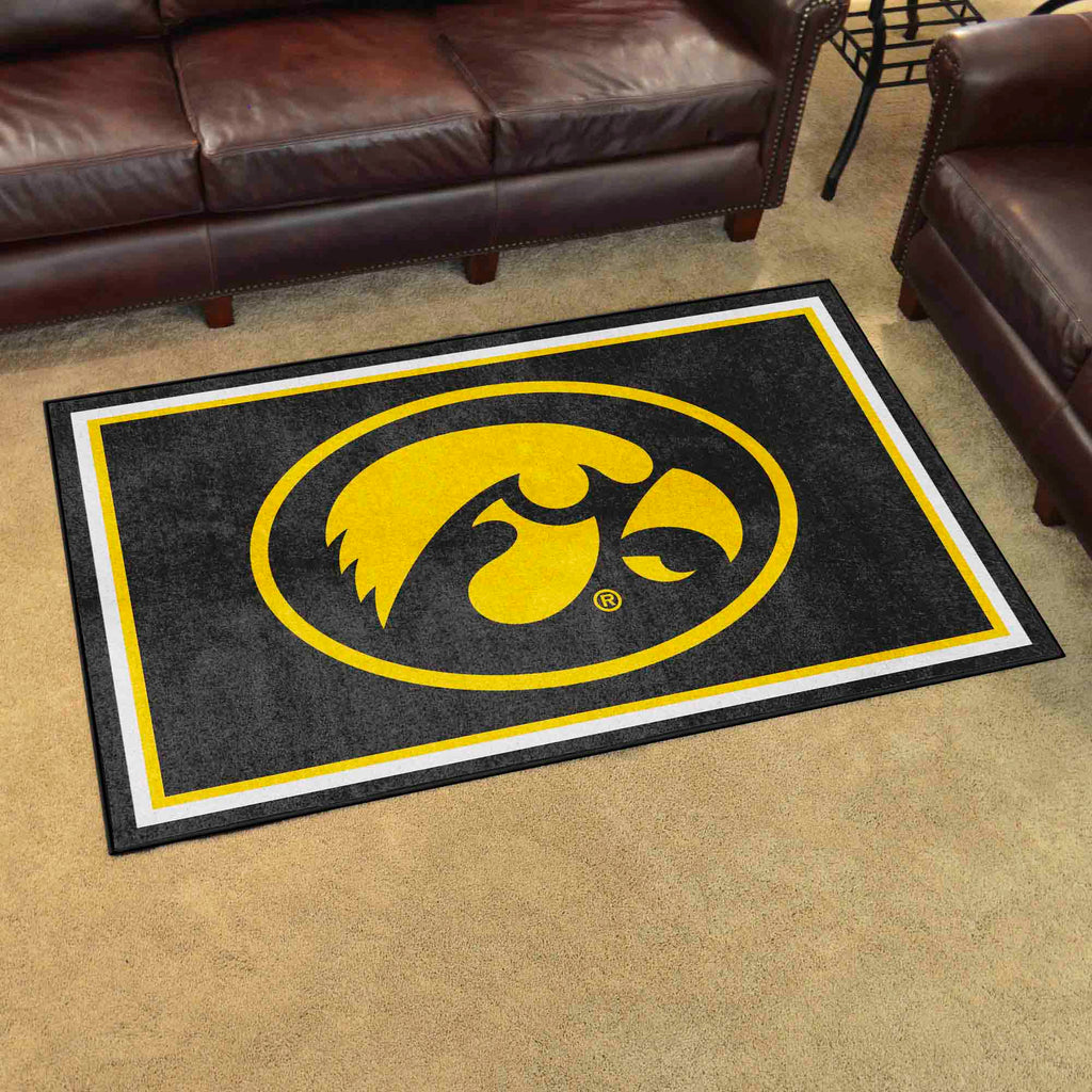 Fanmats - University of Iowa 4x6 Rug 44''x71''