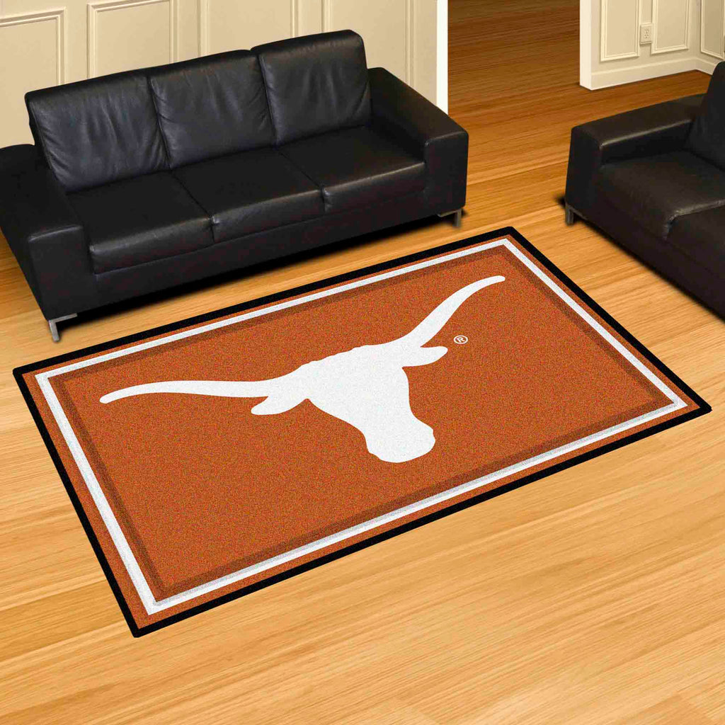 Fanmats - University of Texas 5x8 Rug 59.5''x88''