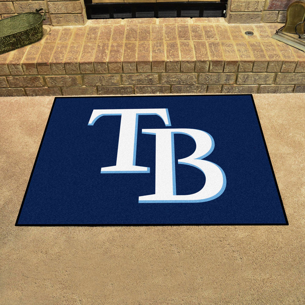 Fanmats - MLB - Tampa Bay Rays All-Star Mat 33.75''x42.5''