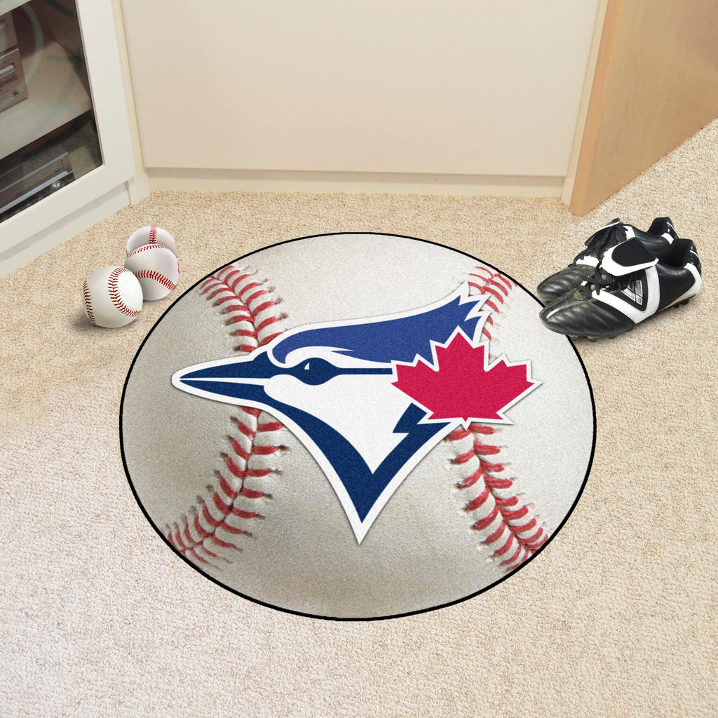 Fanmats - MLB - Toronto Blue Jays Baseball Mat 27'' diameter