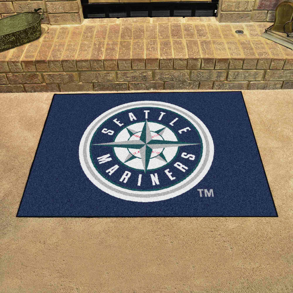 Fanmats - MLB - Seattle Mariners All-Star Mat 33.75''x42.5''