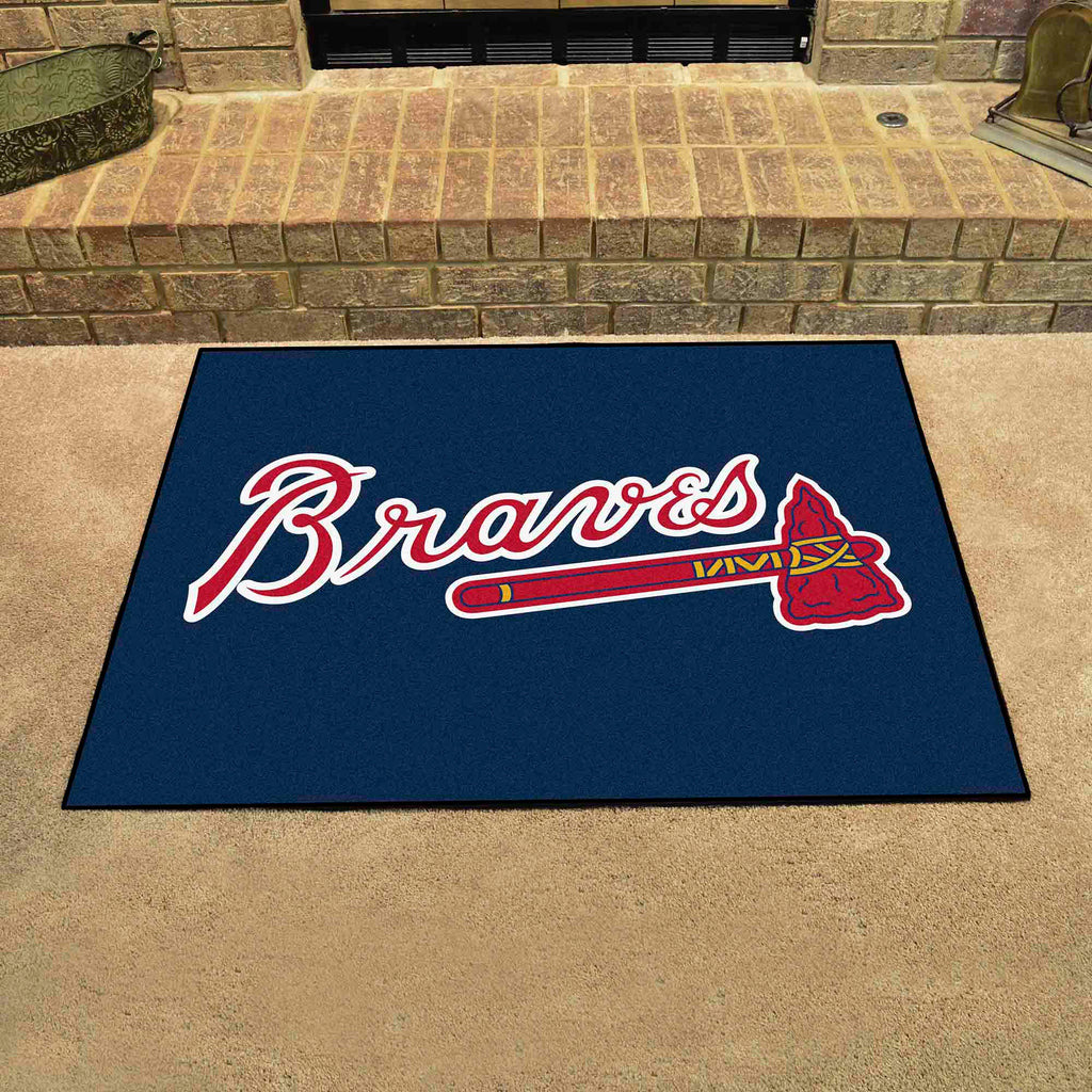 Fanmats - MLB - Atlanta Braves All-Star Mat 33.75''x42.5''