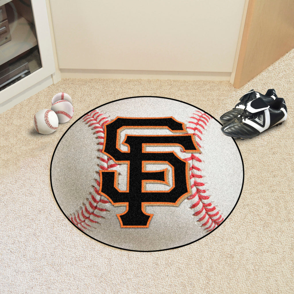 Fanmats - MLB - San Francisco Giants Baseball Mat 27'' diameter