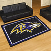Fanmats - NFL - Baltimore Ravens 5x8 Rug 59.5''x88''