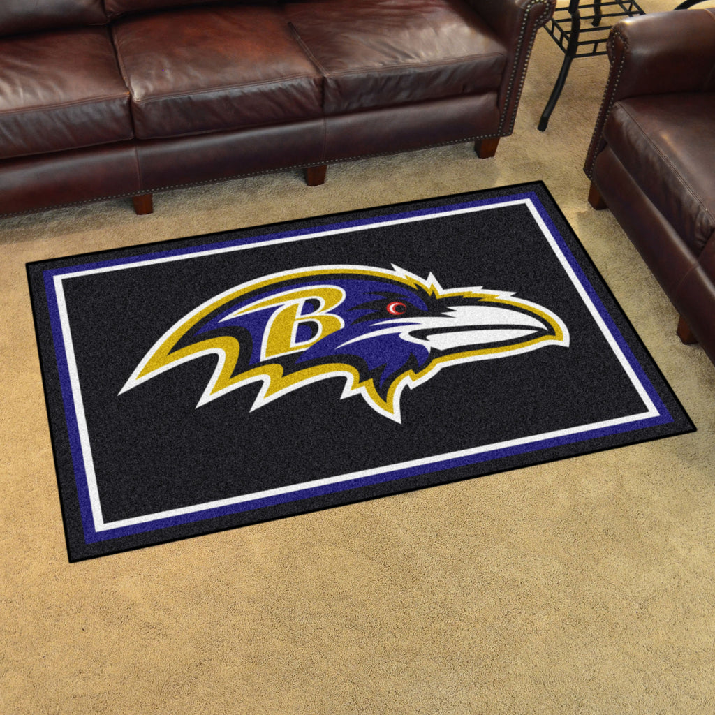 Fanmats - NFL - Baltimore Ravens 4x6 Rug 44''x71''