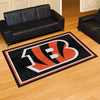 Fanmats - NFL - Cincinnati Bengals 5x8 Rug 59.5''x88''