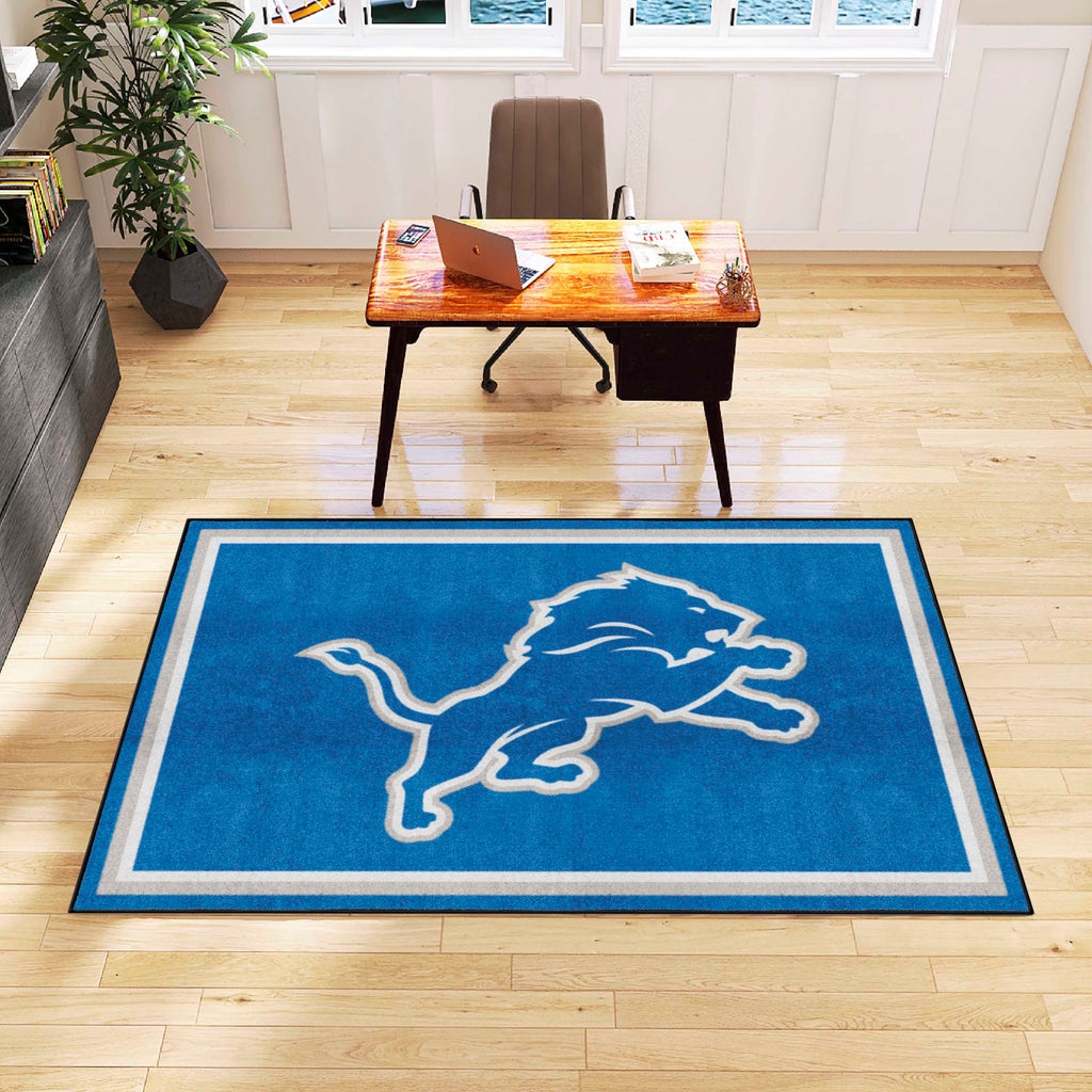 Fanmats - NFL - Detroit Lions 5x8 Rug 59.5''x88''