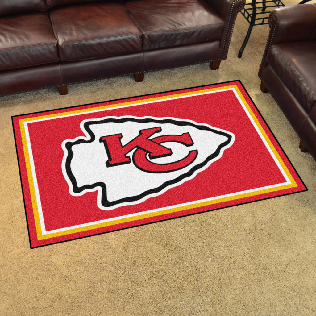 Fanmats - NFL - Kansas City Chiefs 4x6 Rug 44''x71''