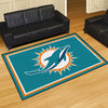 Fanmats - NFL - Miami Dolphins 5x8 Rug 59.5''x88''