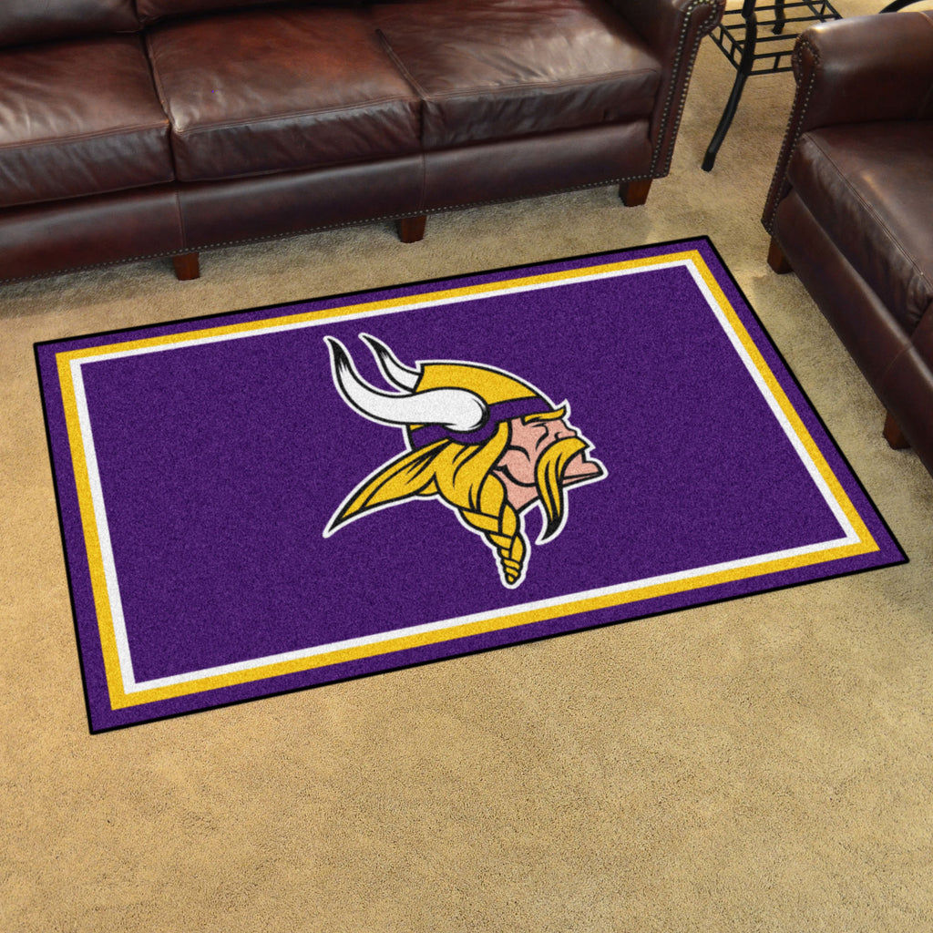 Fanmats - NFL - Minnesota Vikings 4x6 Rug 44''x71''