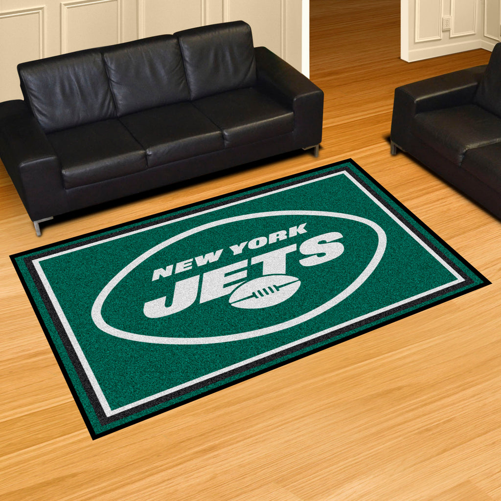 Fanmats - NFL - New York Jets 5x8 Rug 59.5''x88''