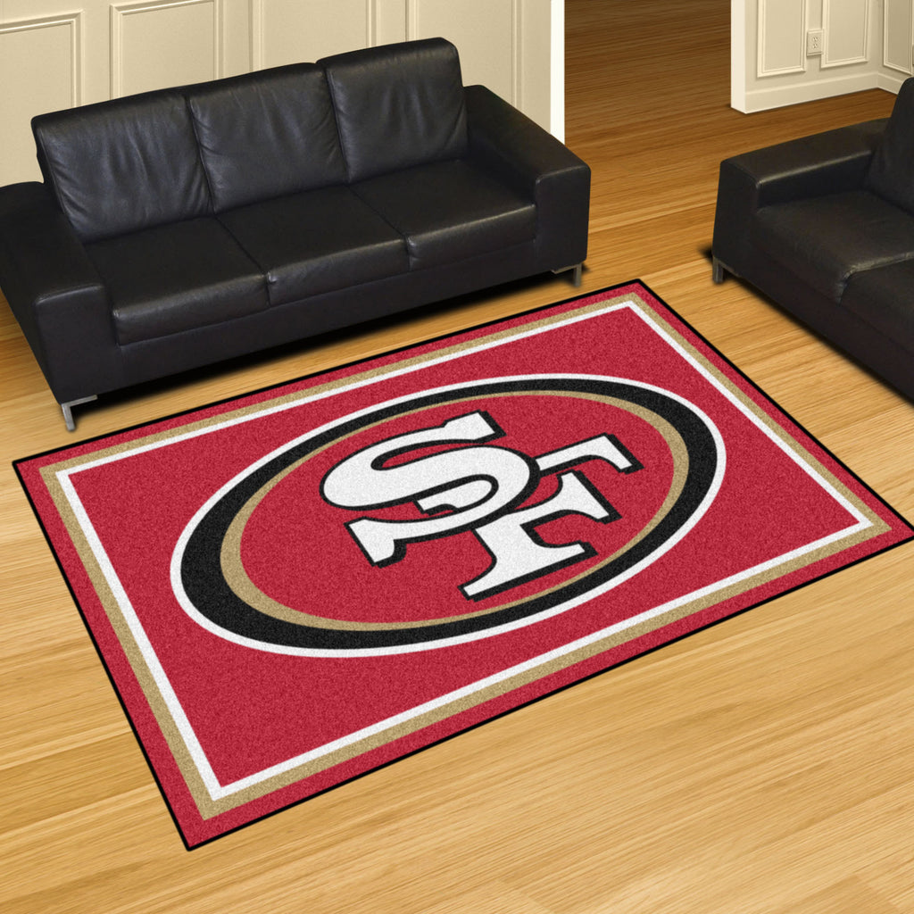 Fanmats - NFL - San Francisco 49ers 5x8 Rug 59.5''x88''