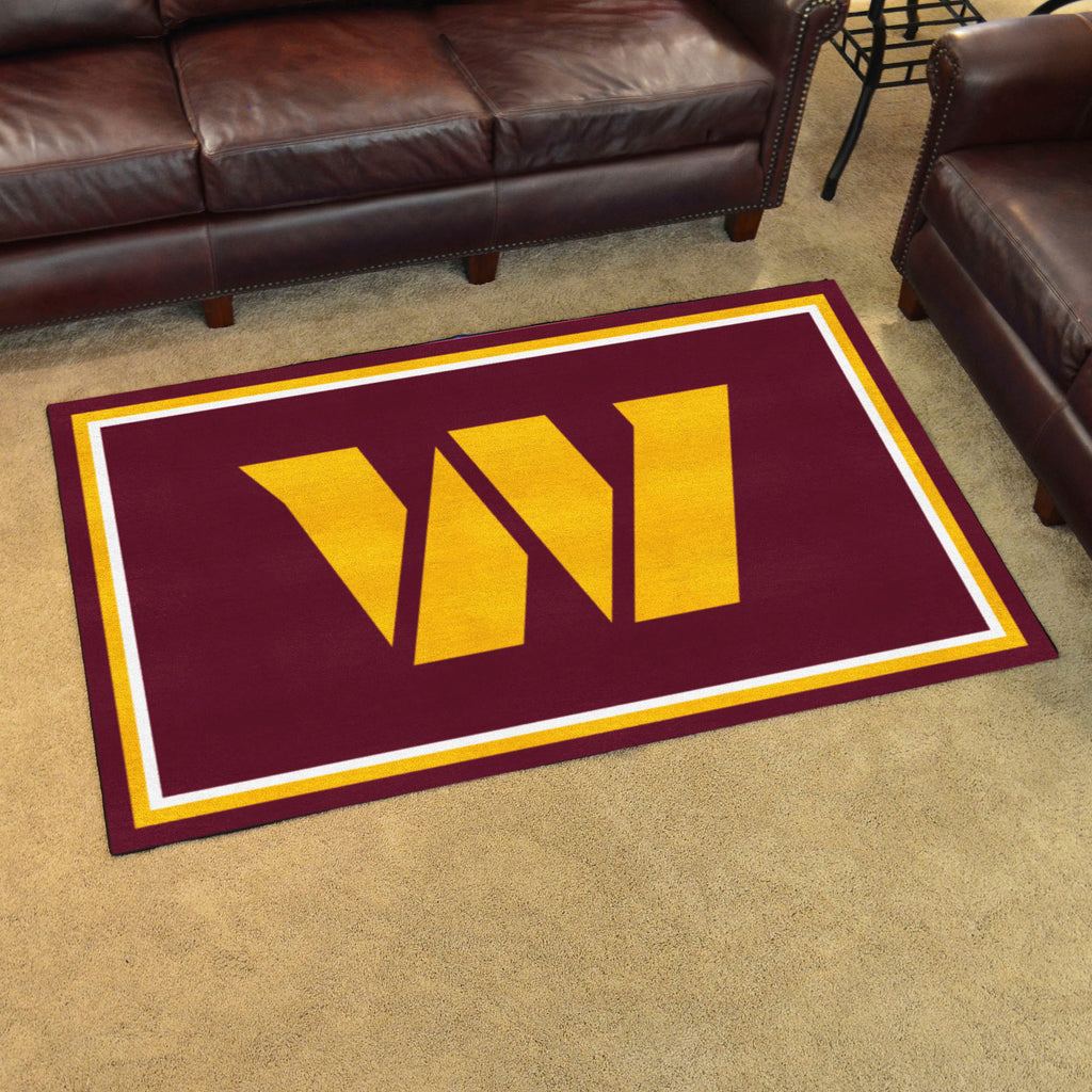 Fanmats - NFL - Washington Commanders 4x6 Rug 44''x71''