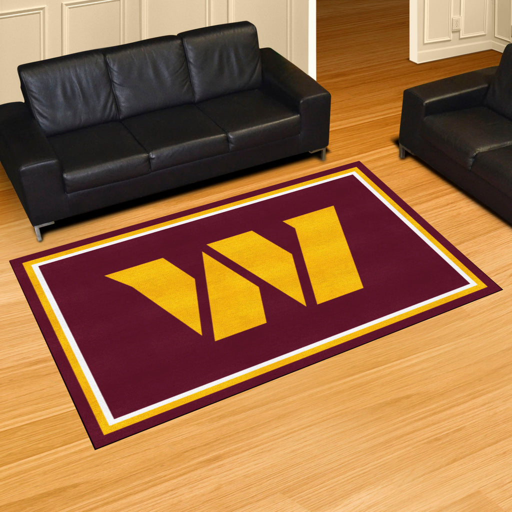 Fanmats - NFL - Washington Commanders 5x8 Rug 59.5''x88''