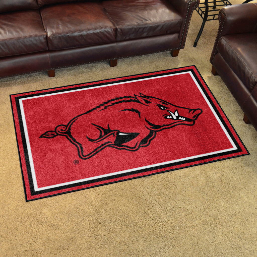 Fanmats - University of Arkansas 4x6 Rug 44''x71''