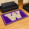 Fanmats - University of Washington 5x8 Rug 59.5''x88''