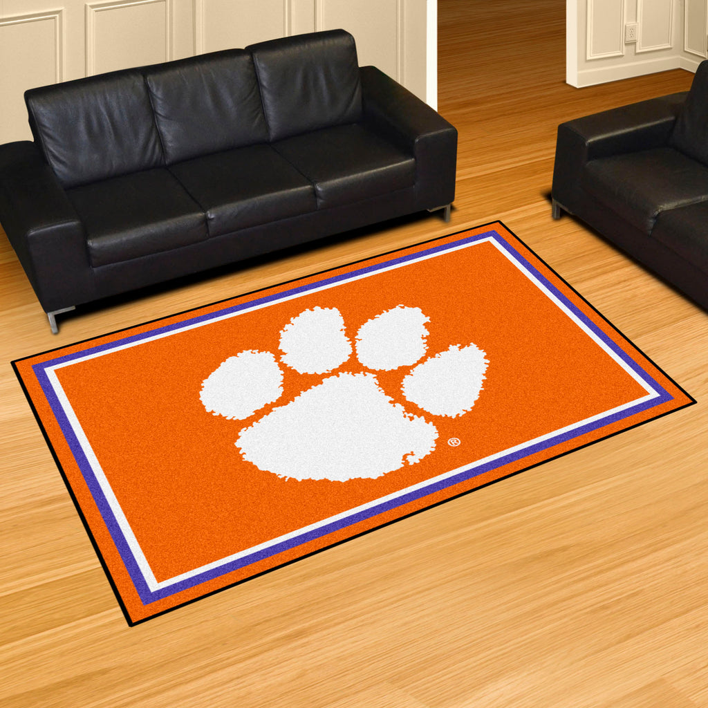 Fanmats - Clemson University 5x8 Rug 59.5''x88''