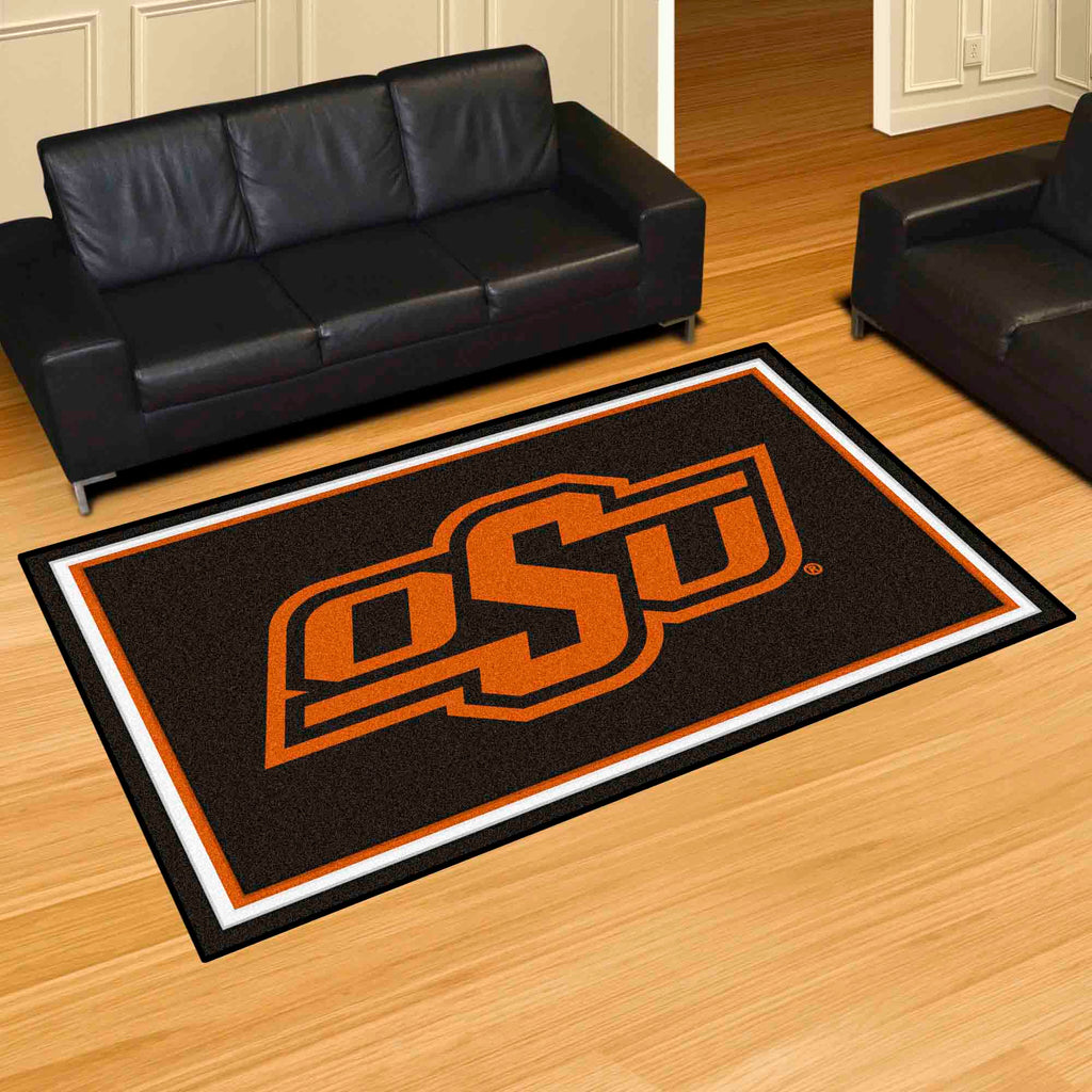Fanmats - Oklahoma State University 5x8 Rug 59.5''x88''