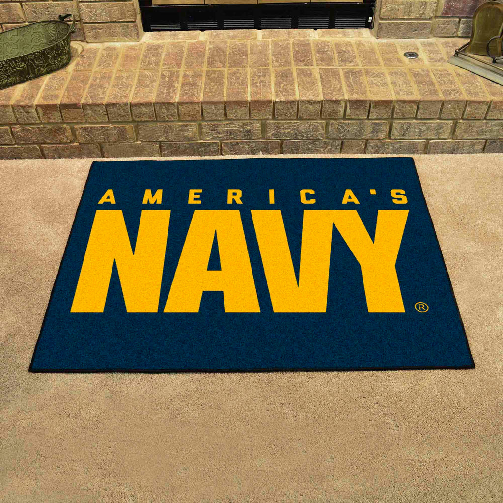 Fanmats - U.S. Navy All-Star Mat 33.75''x42.5''