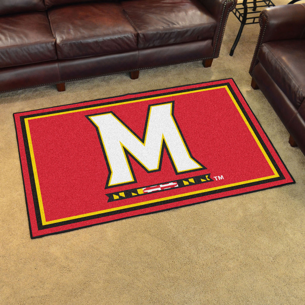 Fanmats - University of Maryland 4x6 Rug 44''x71''
