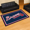 Fanmats - MLB - Atlanta Braves 5x8 Rug 59.5''x88''