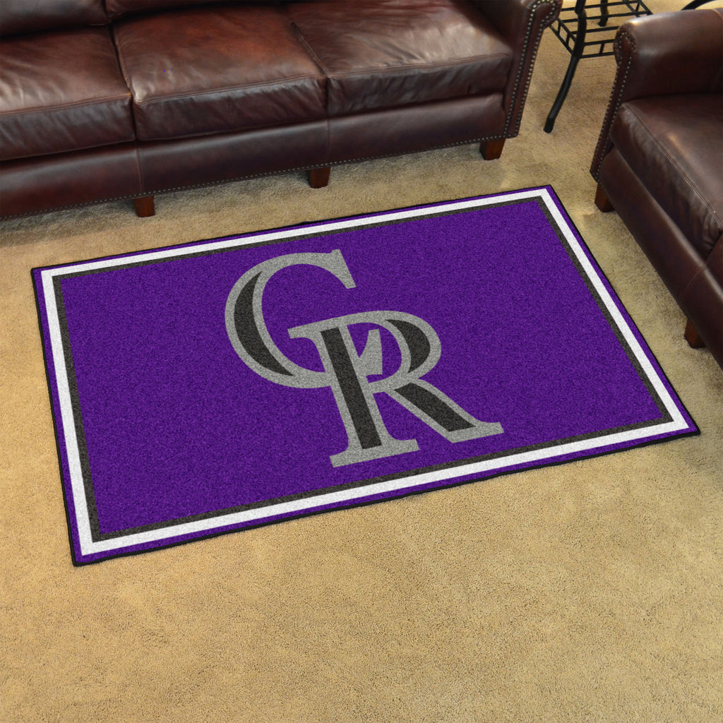 Fanmats - MLB - Colorado Rockies 4x6 Rug 44''x71''