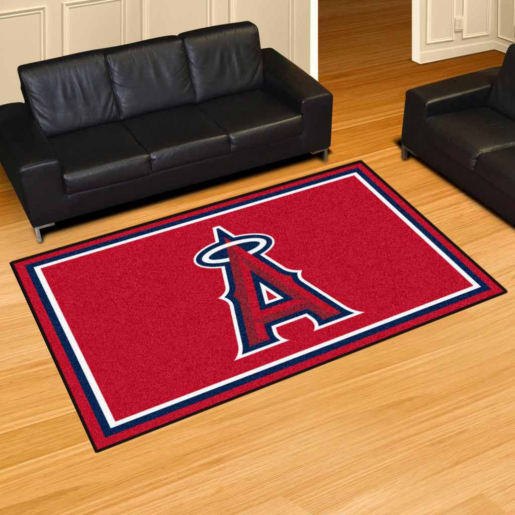 Fanmats - MLB - Los Angeles Angels 5x8 Rug 59.5''x88''