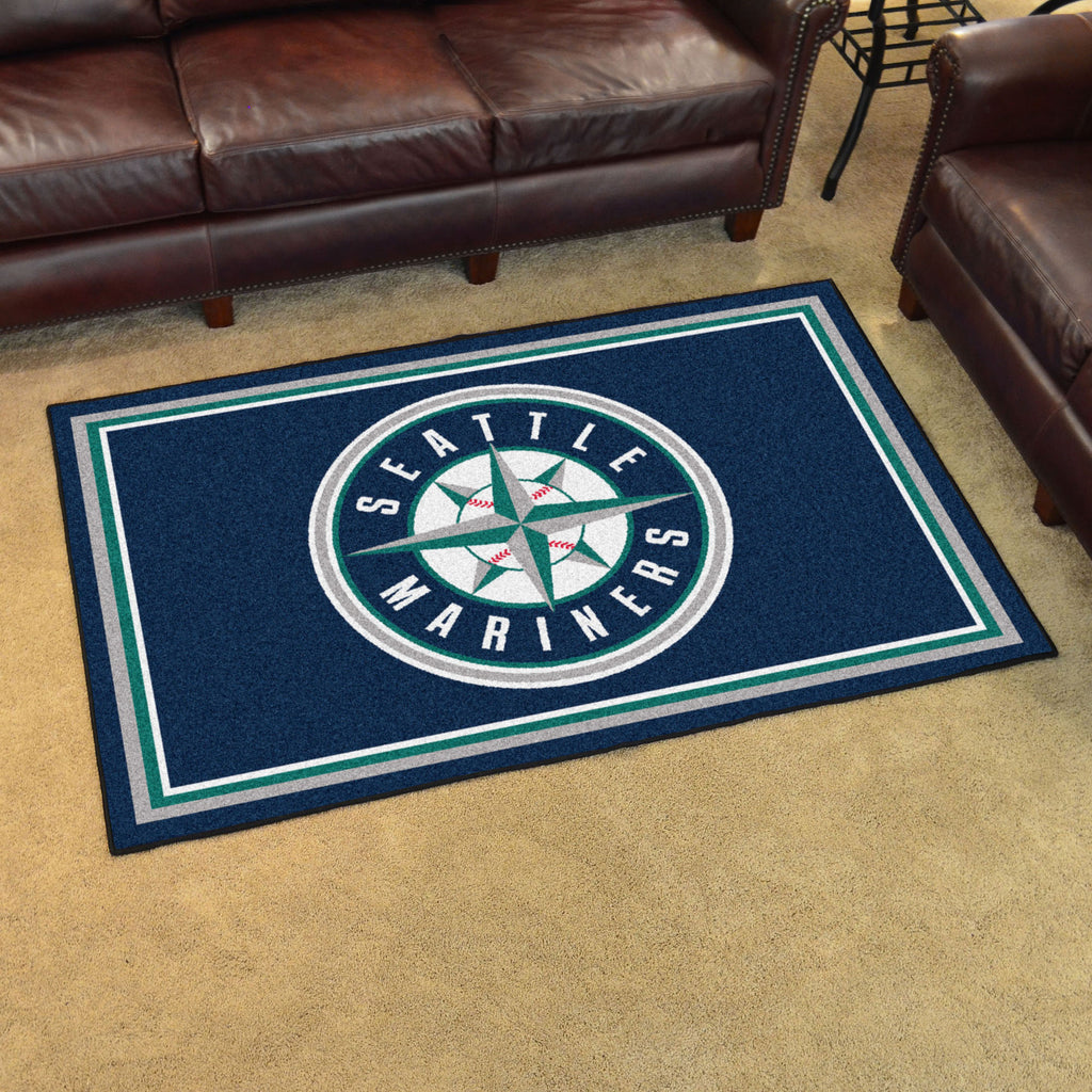 Fanmats - MLB - Seattle Mariners 4x6 Rug 44''x71''