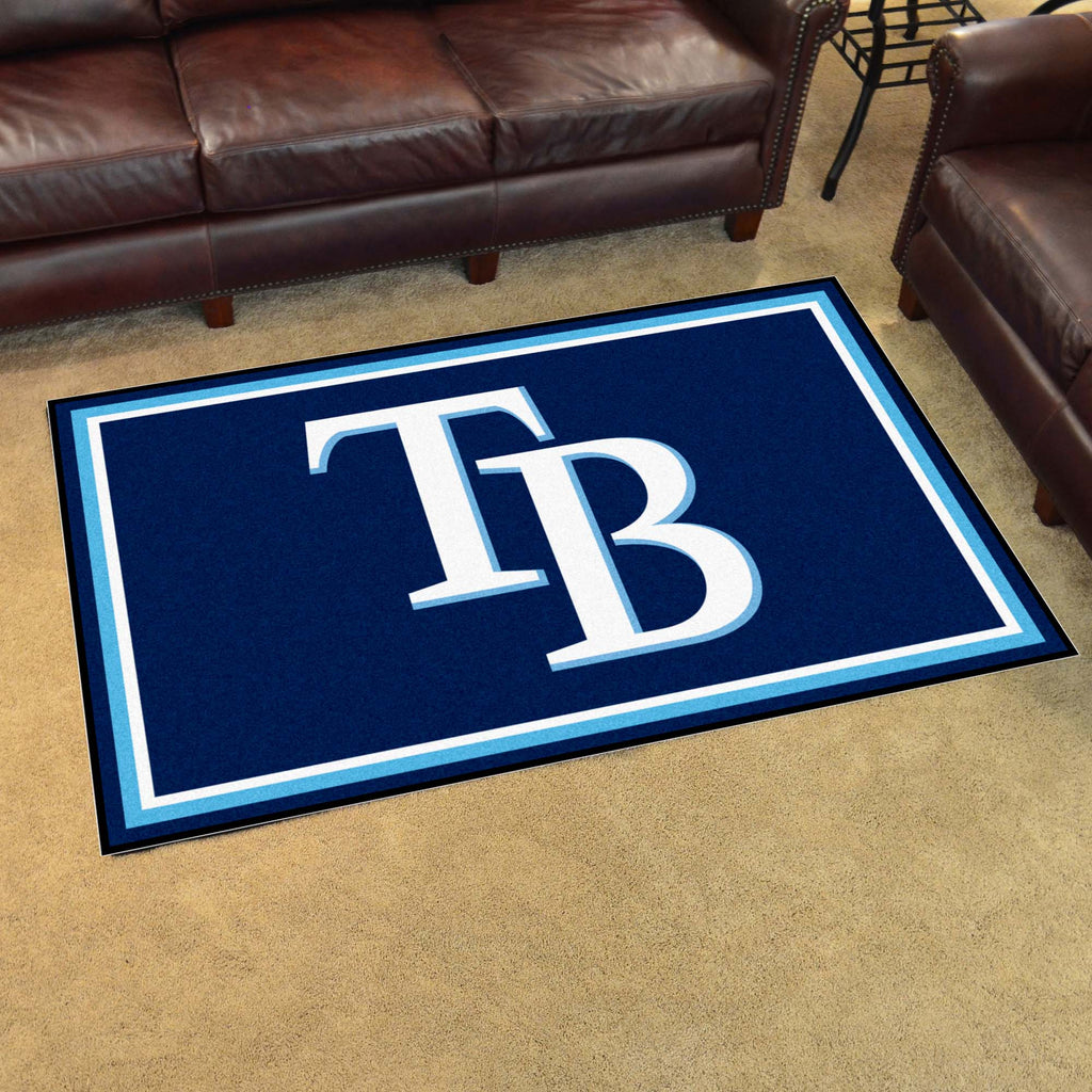 Fanmats - MLB - Tampa Bay Rays 4x6 Rug 44''x71''