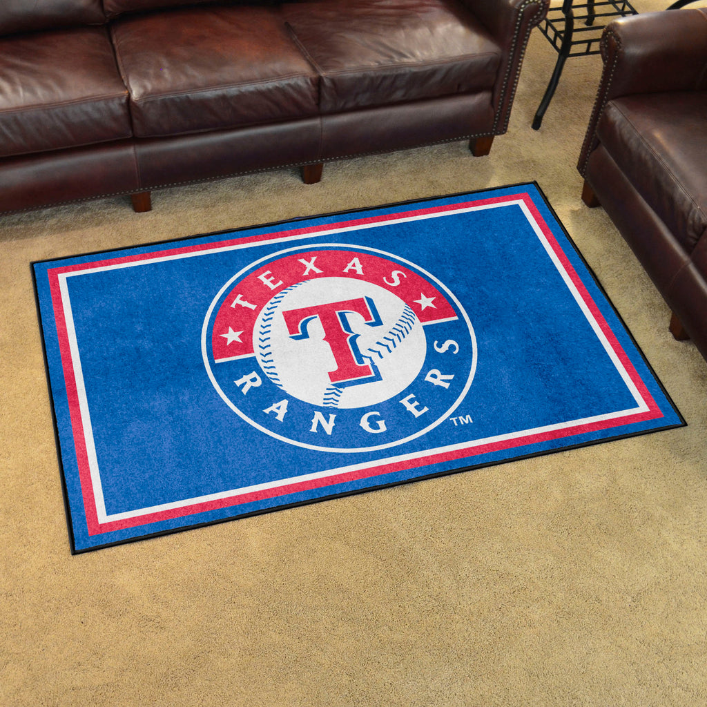 Fanmats - MLB - Texas Rangers 4x6 Rug 44''x71''