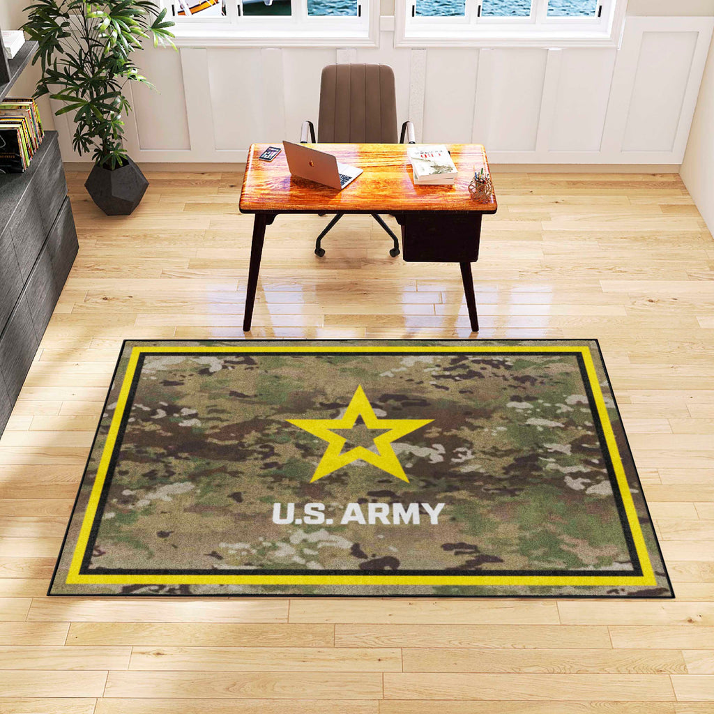 Fanmats - U.S. Army 5x8 Rug 59.5''x88''